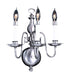 Framburg - 9123 SP - Three Light Wall Sconce - Jamestown - Satin Pewter