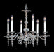 Framburg - 7446 PS - Six Light Chandelier - Kensington - Polished Silver