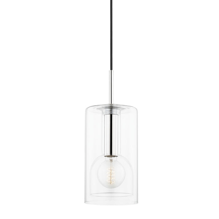 Mitzi - H415701A-PN - One Light Pendant - Belinda - Polished Nickel