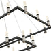 Eurofase - 37049-010 - LED Chandelier - Altamont - Satin Nickel/Black