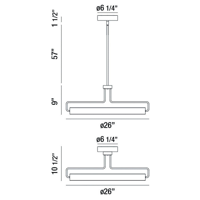 Eurofase - 37082-025 - LED Pendant - Pemberton - Satin Nickel