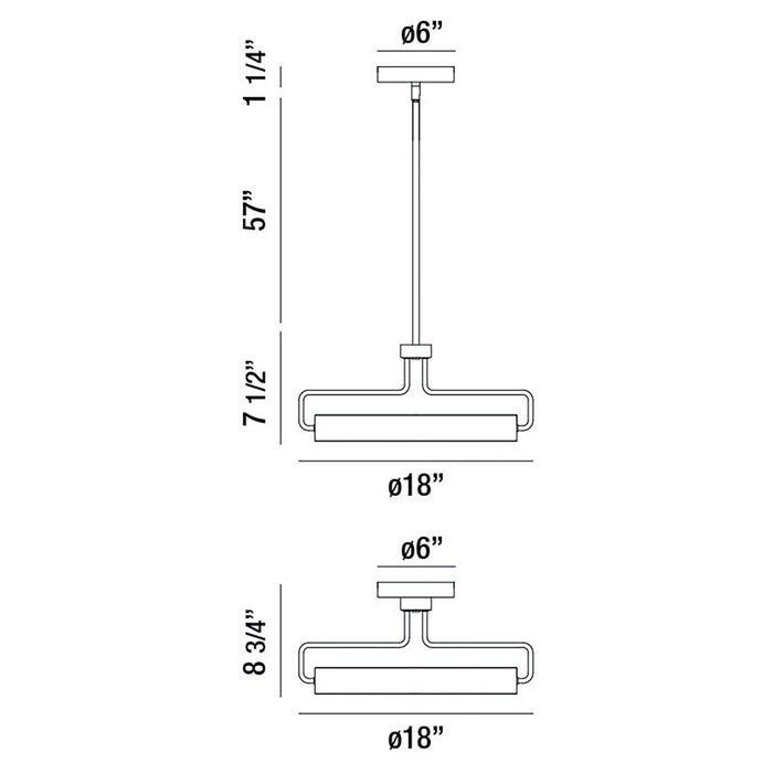 Eurofase - 37083-020 - LED Pendant - Pemberton - Satin Nickel