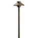 Kichler - 15505CBR - One Light Stepped Dome Path - Centennial Brass