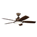 Kichler - 310204WCP - 52"Ceiling Fan - Cameron - Weathered Copper Powder Coat