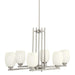 Kichler - 3898NIL18 - LED Chandelier - Eileen - Brushed Nickel