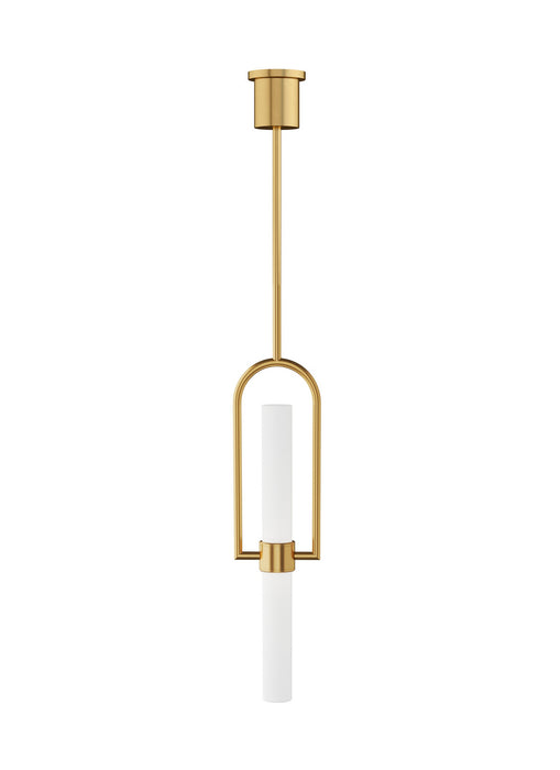 Visual Comfort Modern - 700TDCLMNB-LED930 - LED Pendant - Calumn - Natural Brass