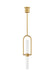 Visual Comfort Modern - 700TDCLMNB-LED930 - LED Pendant - Calumn - Natural Brass