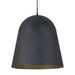 Visual Comfort Modern - 700TDFETPE - One Light Pendant - Fett - Weathered Zinc