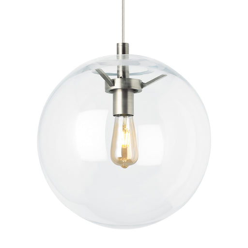 Visual Comfort Modern - 700TDPLNPCS - One Light Pendant - Palona - Satin Nickel