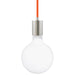 Visual Comfort Modern - 700TDSOCOPM08OS - One Light Pendant - SoCo - Satin Nickel