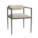 Arteriors - 4543 - Chair - Barbana - Pewter