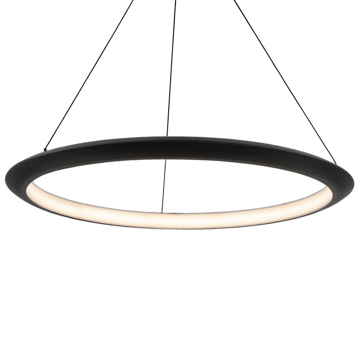 Modern Forms - PD-55036-27-BK - LED Pendant - The Ring - Black