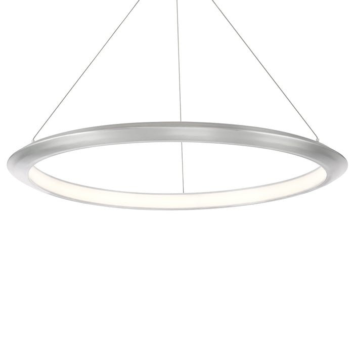 Modern Forms - PD-55036-30-AL - LED Pendant - The Ring - Brushed Aluminum