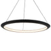 Modern Forms - PD-55048-27-BK - LED Pendant - The Ring - Black