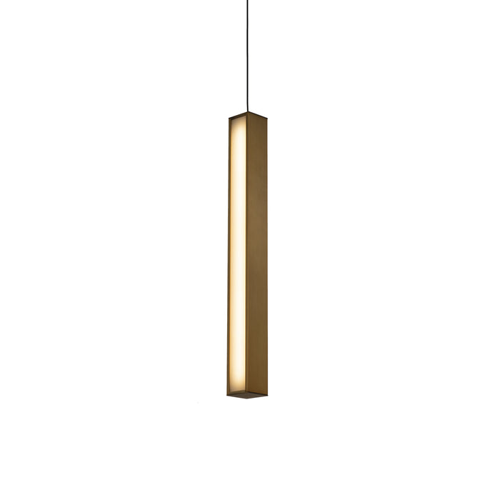 Modern Forms - PD-64820-AB - LED Mini Pendant - Chaos - Aged Brass