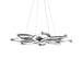 Modern Forms - PD-73032-AL - LED Chandelier - Bloom - Brushed Aluminum