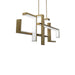 Modern Forms - PD-80056-AB - LED Linear Pendant - Jackal - Aged Brass