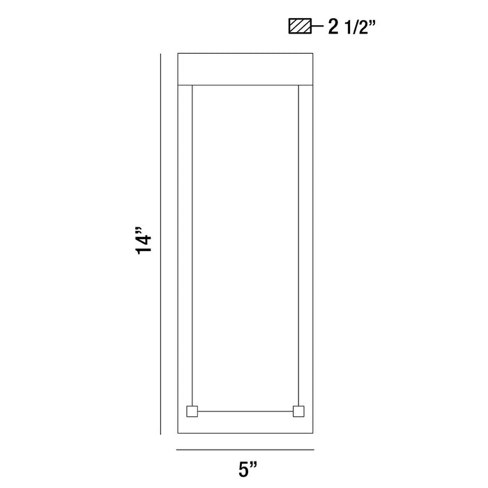 Eurofase - 35887-010 - LED Outdoor Surface Mount - Outdoor - Black