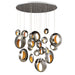 Eurofase - 35911-012 - LED Chandelier - Arlington - Blackened Chrome