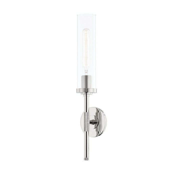 Hudson Valley - 3700-PN - One Light Wall Sconce - Bowery - Polished Nickel