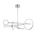 Hudson Valley - 4106-PN - LED Chandelier - Saturn - Polished Nickel