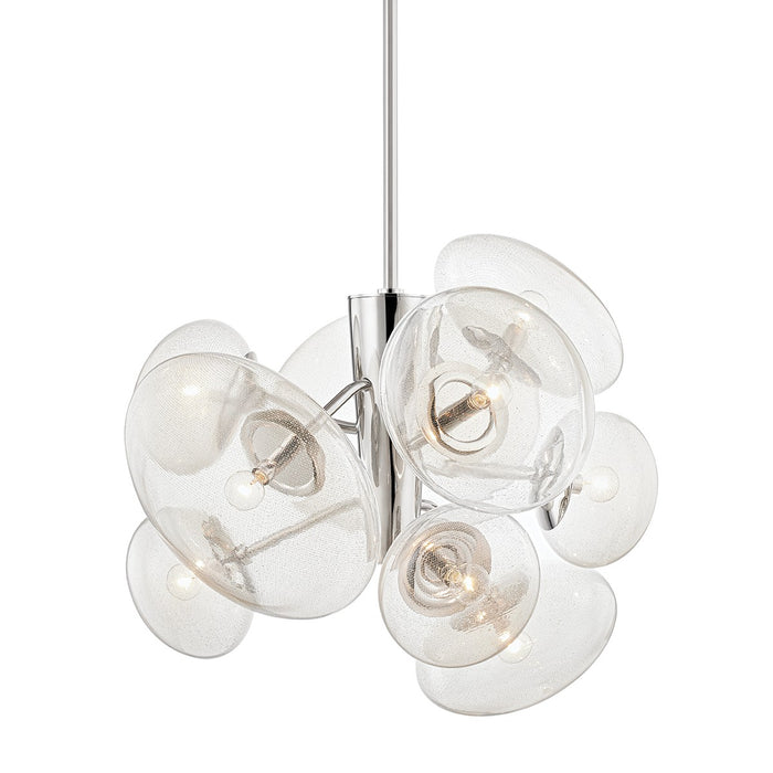 Hudson Valley - KBS1471809-PN - Nine Light Pendant - Opera - Polished Nickel