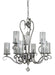 Framburg - 5029 BN - Nine Light Chandelier - Ilsa - Brushed Nickel