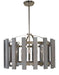 Framburg - 5125 PN - Five Light Chandelier - Arcadia - Polished Nickel