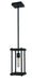 Framburg - 5531 MBLACK - One Light Pendant - Industria - Matte Black