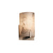 Justice Designs - ALR-5531-NCKL - One Light Wall Sconce - Alabaster Rocks - Brushed Nickel