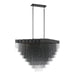 Eurofase - 37096-025 - LED Chandelier - Bloomfield - Black