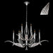 Fine Art - 893640-11ST - Nine Light Chandelier - Plume - Silver