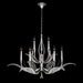 Fine Art - 893640-1ST - Nine Light Chandelier - Plume - Silver