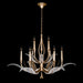 Fine Art - 893640-2ST - Nine Light Chandelier - Plume - Gold