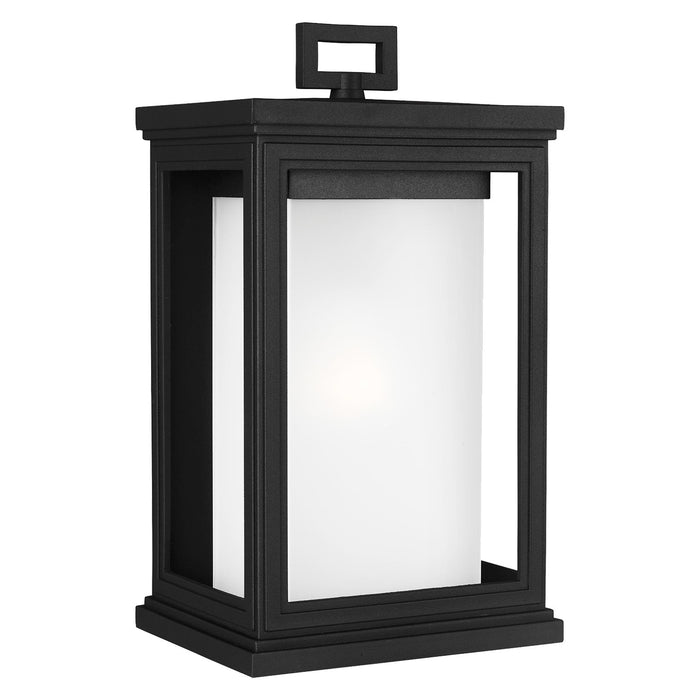 Generation Lighting. - OL12901TXB - One Light Outdoor Wall Lantern - Roscoe - Textured Black