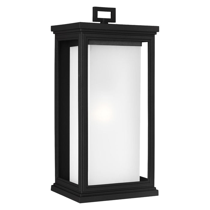 Generation Lighting. - OL12902TXB - One Light Outdoor Wall Lantern - Roscoe - Textured Black