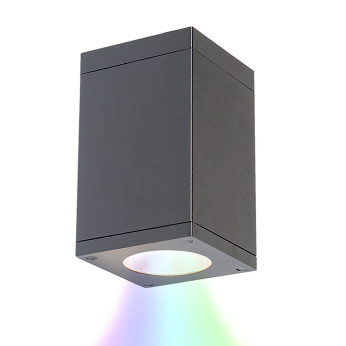 W.A.C. Lighting - DC-CD05-N-CC-GH - LED Flush Mount - Cube Arch - Graphite