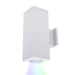 W.A.C. Lighting - DC-WD05-NS-CC-WT - LED Wall Light - Cube Arch - White