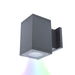 W.A.C. Lighting - DC-WS05-NS-CC-GH - LED Wall Light - Cube Arch - Graphite