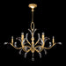 Fine Art - 701240-SF3 - Eight Light Chandelier - Beveled Arcs - Gold