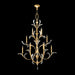 Fine Art - 702040-SF3 - 16 Light Chandelier - Beveled Arcs - Gold