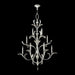 Fine Art - 702040-SF4 - 16 Light Chandelier - Beveled Arcs - Silver