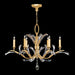 Fine Art - 702440-SF3 - Six Light Chandelier - Beveled Arcs - Gold