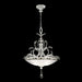 Fine Art - 704540-SF4 - Three Light Pendant - Beveled Arcs - Silver