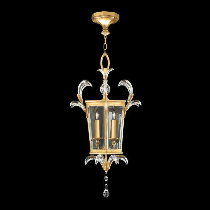 Fine Art - 705440-SF3 - Three Light Pendant - Beveled Arcs - Gold