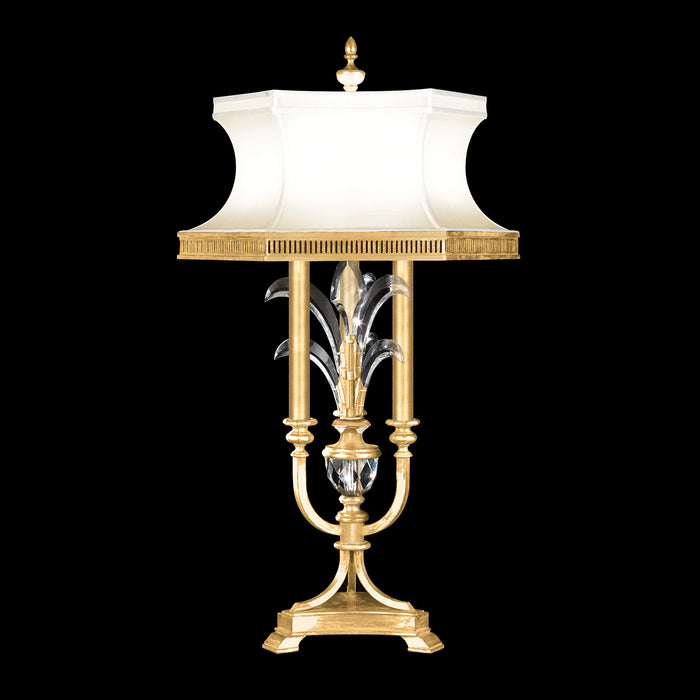 Fine Art - 738210-SF3 - Three Light Table Lamp - Beveled Arcs - Gold