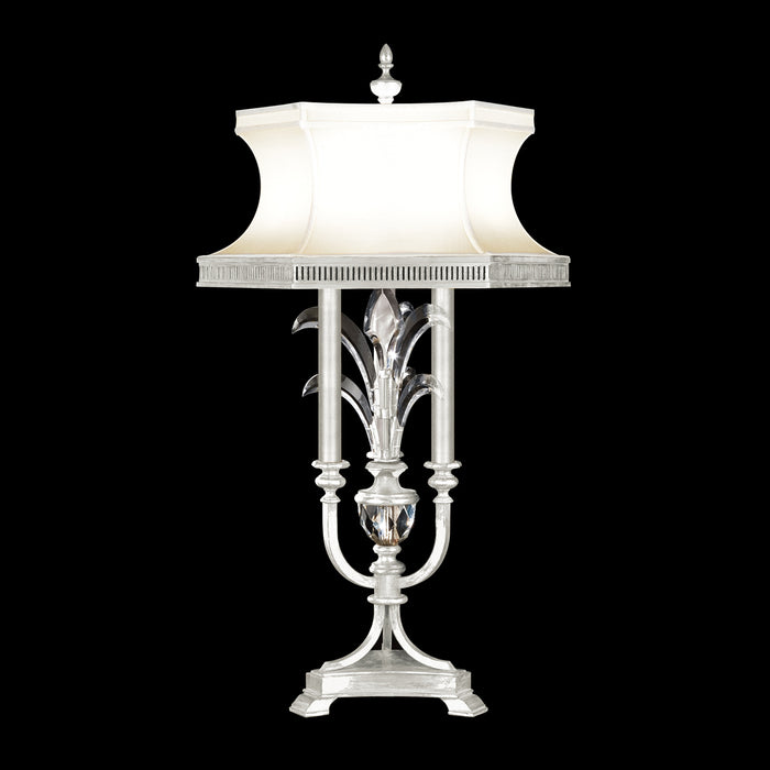 Fine Art - 738210-SF4 - Three Light Table Lamp - Beveled Arcs - Silver