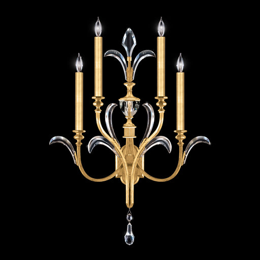 Fine Art - 738650-SF3 - Four Light Wall Sconce - Beveled Arcs - Gold