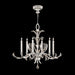 Fine Art - 739140-SF4 - Six Light Chandelier - Beveled Arcs - Silver