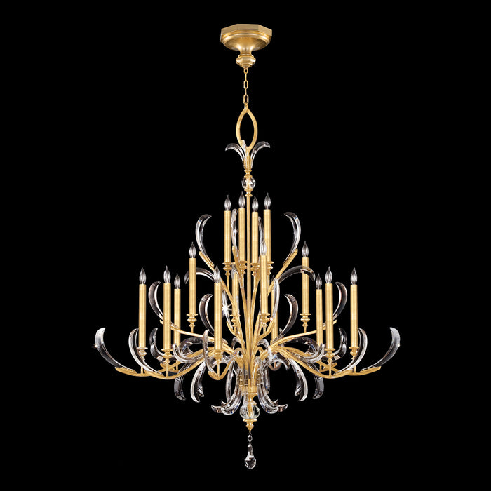 Fine Art - 739640-SF3 - 16 Light Chandelier - Beveled Arcs - Gold